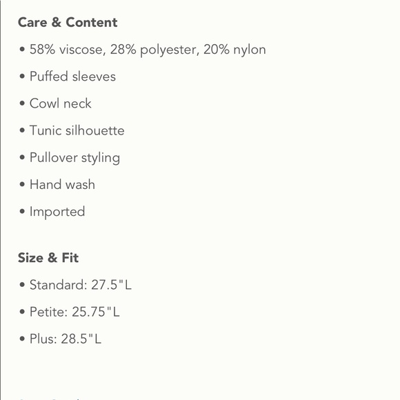 New Anthropologie Paloma Knit Tunic Sweater - Picture 8 of 8